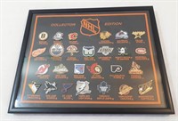 NHL team pins.