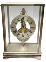 Exceptional Jaeger LeCouture Skeleton Clock 533