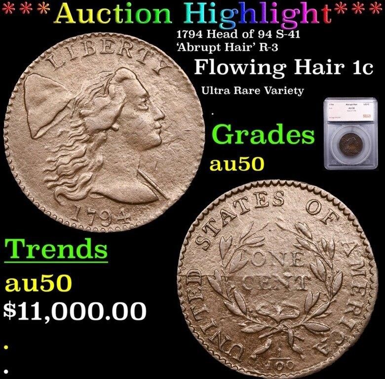 Wow! New England Rare Coin Hoard Coin Auction 26 pt 2.1