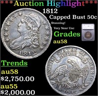 ***Auction Highlight*** 1812 Capped Bust Half Doll