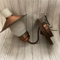 Copper-trim Western-style Wall Sconce Lamp