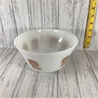 Federal Glass Sunflower Mixing Bowl - No Flaws
