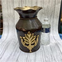 Large Brass Decorative Vase