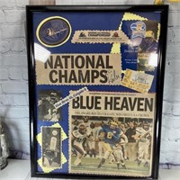 Delaware Blue Hens 2003 Championship Frame