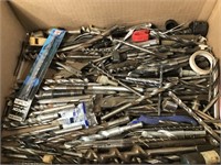 20 POUNDS OF MISCELLANEOUS DRILL BITS