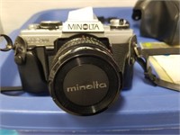 Minolta XG-M  50mm 1:1.4 with case