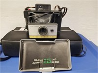 Polaroid 215  automatic land camera with case &