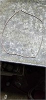 20" .925 sterling silver necklace