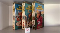 The Adventures of Rocky and Bullwinkle VHS Tapes