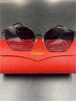 Cartier Custom Design Black Sunglasses