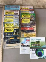 Railroad Model craftsman magazines 1988-1989,