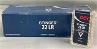 500 Rnds CCI Stinger Hollow Point 22 Long Rifle