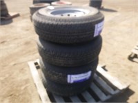 Unused ST235/80R16 Radial Tires& Wheels