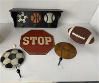 Huge Lot of Sports Decor