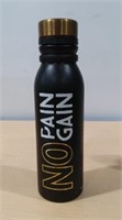 No pain gain Water Bottle