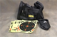 NRA Range Bag, Splatterburst Targets & SOG Shovel