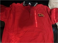 Red Racing Polo NEW Size XL