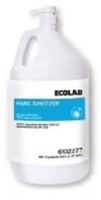 Qty of 2 Gal. Bottles of ECOLAB Hand Sanitizer NEW