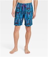 Men's Marvel Black Panther Pajama Shorts, Blue SzL