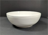 Gibson China White Ribbed Serving Bowl