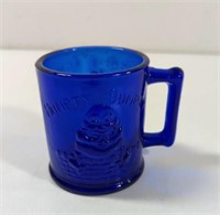 Vintage Cobalt Blue Glass Tom Tom The Piper's Son