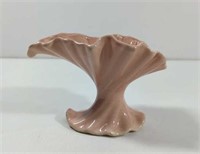 Vintage Pink Studio Pottery Twist Vase/Planter