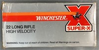 500 Rnds Winchester Super X High Velocity 22 Long