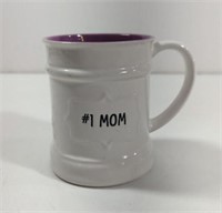 Roscher Stoneware 1#Mom Coffee Mug