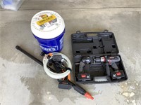 Craftsman 19 v cordless drill. water sprayer