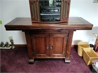 Vintage Butlers Buffet with Drop Table Top