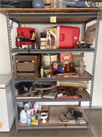 Metal & Wood Shelf, Tools, Craftsman, Duraflame