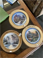 3 Limited Edition Plates