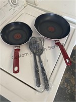 T-fal 12 piece titanium cookware set
