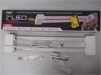 (2) Feit 2-Light 2' 30-Watt White LED Hydroponic