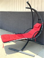 (Q) Floating Lounge Chair on Stand
