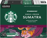 2023 APRIL  Starbucks Sumatra, Dark Roast Coffee,