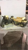 Collectable Tonka Dump truck and excavator.