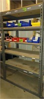 Metal 5-Shelf Storage Rack 60"x36"x18" (Contents