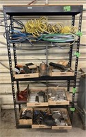 Metal 5 Tier Shelving Unit 
*contents of shelves