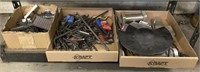 Shelf Contents: Boring Drill Bits, Taper Blocks,