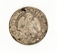 Coin Rare,1854,Silver, 4 Reales, Mexico, XF