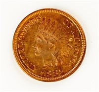 Coin 1885 Indian Head Cent, Gem BU