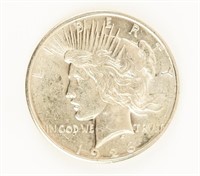 Coin Scarce 1926-D Peace Dollar, Gem BU