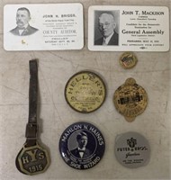 lot of York county advertising items