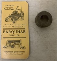 AB Farquhar ledger and Brass ring