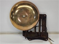 Great Early Brass Boxing Ring Bell