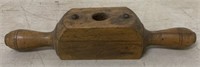 Wooden Threading tool marked 3/4 German