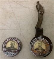 2 York Employee Badges Wright Manley