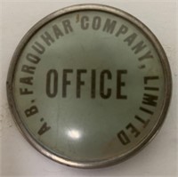 A.B.Farquhar Company Office Pin