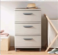 Brightroom 3 Drawer Storage Cabinet Gray -